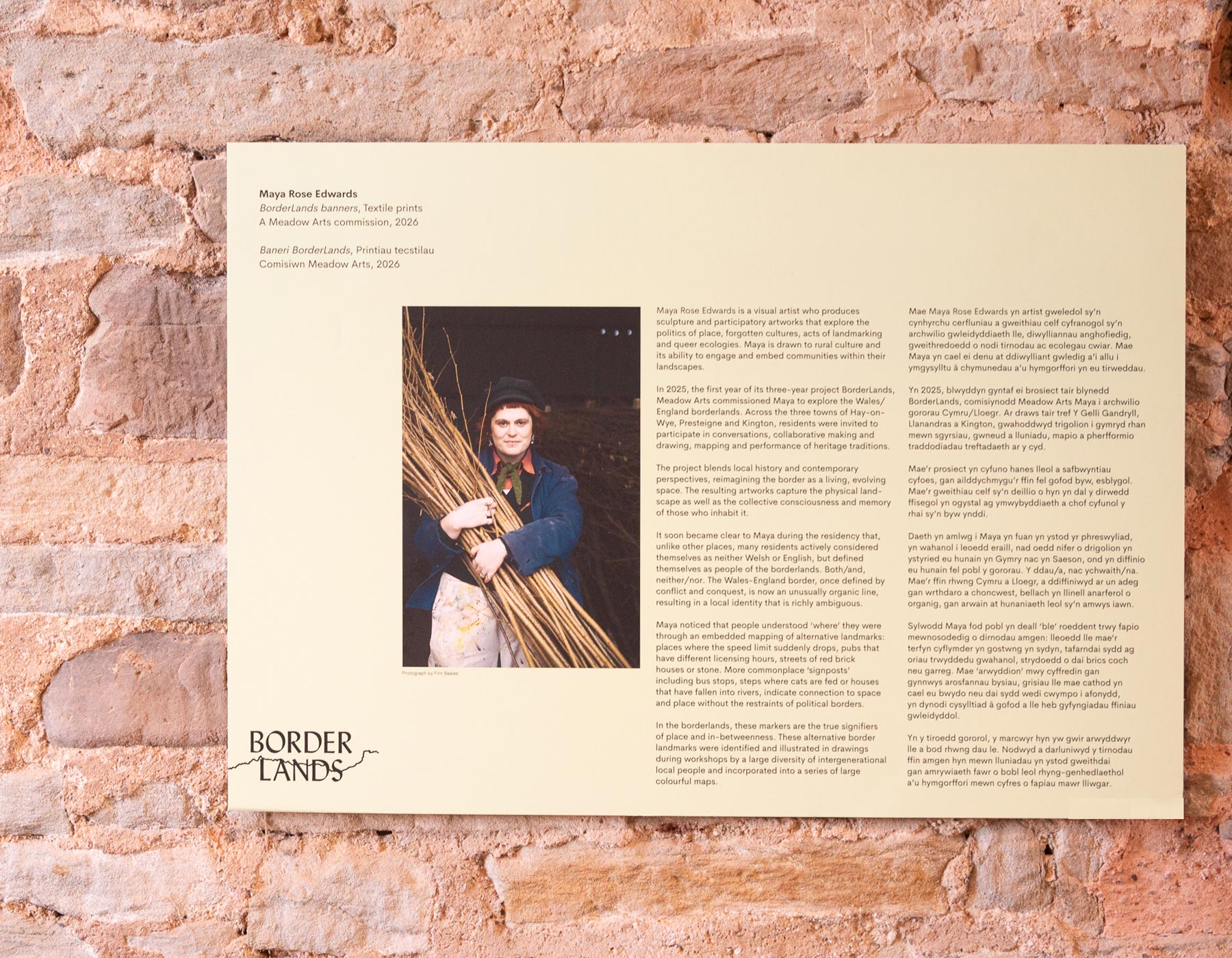 BorderLands exhibition design by Joby Barnard for Colour Format
